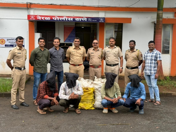 चार चोरट्यांना अटक, तब्बल ३१० किलो तांब्याचा मुद्देमाल जप्त