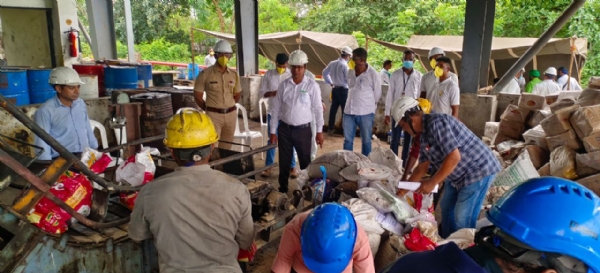अमरावती शहर पोलीस आयुक्तालयात ५२ गुन्ह्यात जप्त  1.90 कोटींचा जप्त गांजा, एमडी मुद्देमाल नष्ट