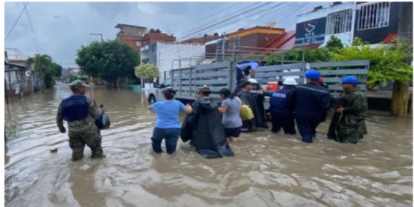 मेक्सिकोमध्ये पावसाचा कहर; आतापर्यंत २८ जणांचा मृत्यू