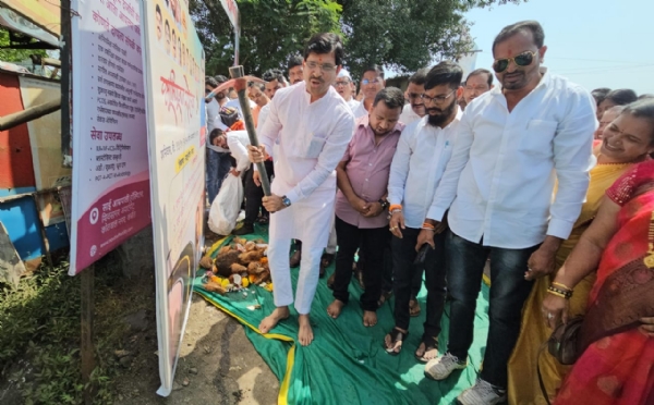 ग्रामस्थांच्या दीर्घ प्रतीक्षेला पूर्णविराम; आमदार थोरवे यांनी दिले ७ मीटर रुंदीच्या रस्त्याचे आश्वासन