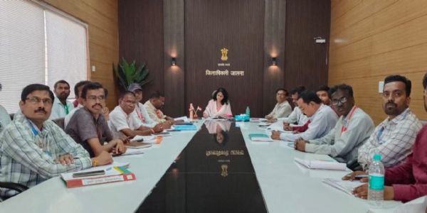जालना : जिल्हा पाणी स्वच्छता मिशन समितीची बैठक संपन्न