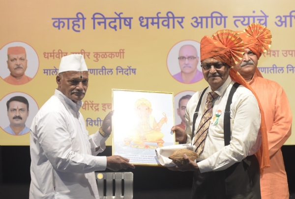 मेजर रमेश उपाध्याय सत्कार