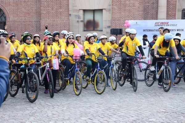 Fit India cycling campaign