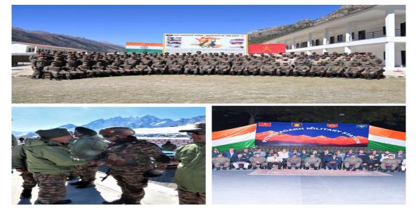 लष्करप्रमुखांची देशाच्या मध्यवर्ती विभागातील आघाडीच्या चौक्यांना भेट