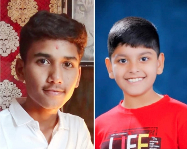 अ