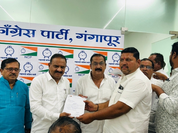आमदार सतीश भाऊ चव्हाण यांच्या हस्ते नवनियुक्त पदाधिकाऱ्यांना नियुक्तीपत्र