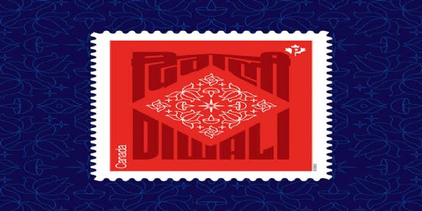 कॅनडा पोस्टने दिवाळी थीमवर आधारित टपाल तिकिट केले जारी