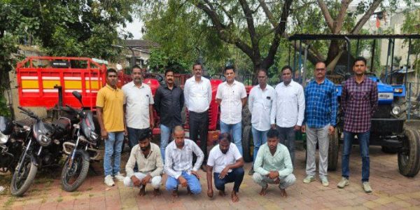 अमरावतीत वाहन चोरी करणारी अकोल्याची टोळी गजाआड