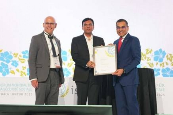 India wins 2025 ISSA Social Security Award
