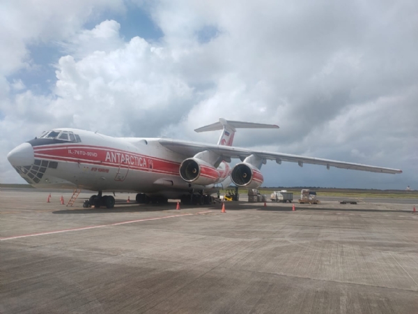 Goa to Antarctica air cargo