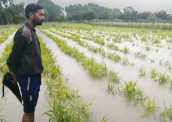 पूरस्थिती शेतमजूर