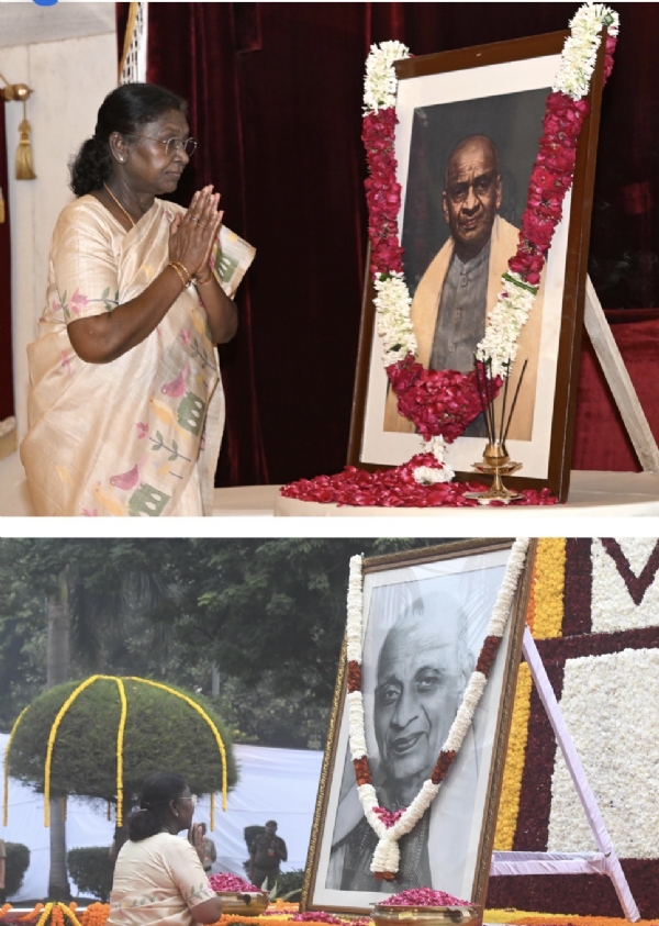President Murmu pays tribute