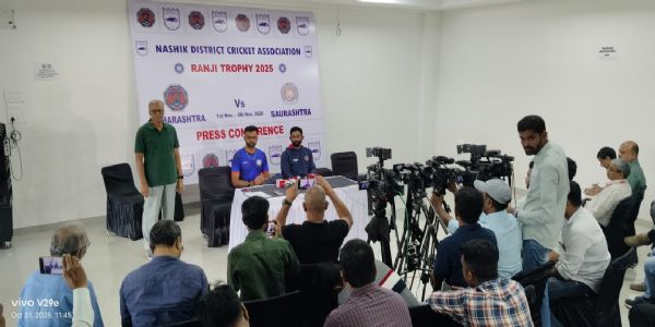 नाशिकमध्ये महाराष्ट्र - सौराष्ट्राचे रणजी संघ भिडणार