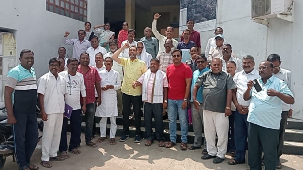 धरणे आंदोलनाची चेतावणी