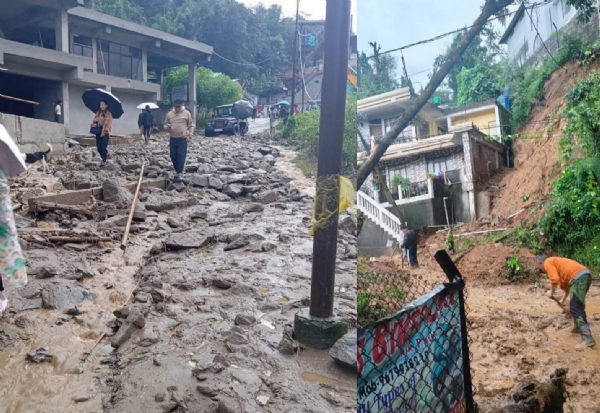 Massive Landslide Hits Darjeeling