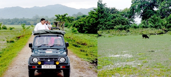 Chief Minister visits Kaziranga National Park