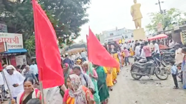 सकल मातंग समाजाचा परभणीत भव्य मोर्चा