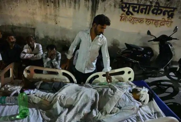 जयपूरमधील सवाई मानसिंग रुग्णालयात आग