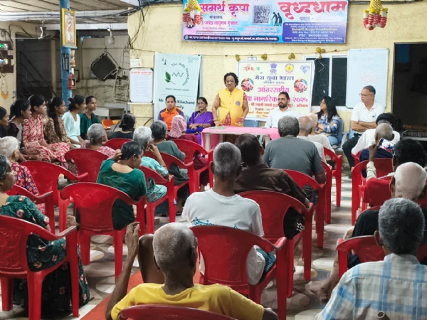 अलिबागमध्ये वृद्धांचे सन्मान; आंतरराष्ट्रीय ज्येष्ठ नागरिक दिन उत्सव साजरा