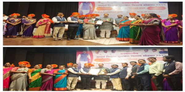 रत्नागिरी : दामले विद्यालयाला राज्यस्तरीय प्रेरणादायी शाळा पुरस्कार प्रदान