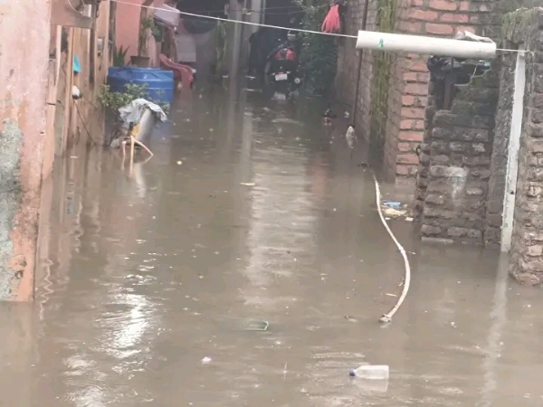 अ