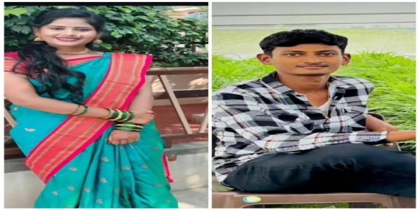 लातूर जिल्ह्यात भीषण अपघातात वाघोली येथील बहिण-भावाचा जागीच मृत्यू
