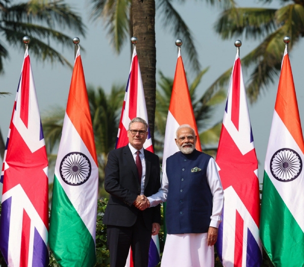 पंतप्रधान मोदी ब्रिटन पंतप्रधान कीर स्टार्मर