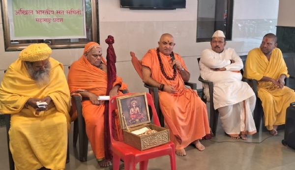 न्यायपालिकेने मर्यादेत राहावे अन्यथा संत समाज दोन हात करण्यास तयार! संत समितीचे महामंत्री जितेंद्रानंदजी महाराज यांचा इशारा