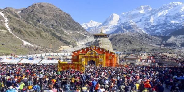 केदारनाथने गेल्या वर्षीचा विक्रम मोडला; भाविकांची संख्या १६.५६ लाखांवर