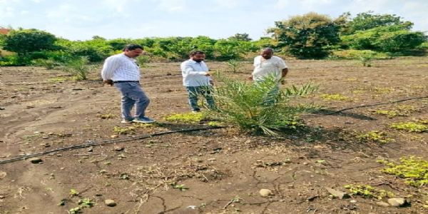 नांदेड:लेंडी धरण परिसरातील पूरग्रस्त गावांना भेट देऊन शेतकऱ्यांशी संवाद