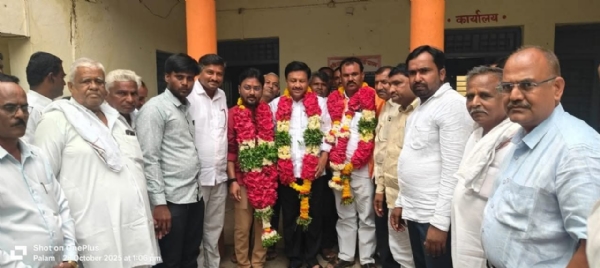 पालम बाजार समितीच्या उपसभापतीपदी विष्णुपंत शिंदे यांची बिनविरोध