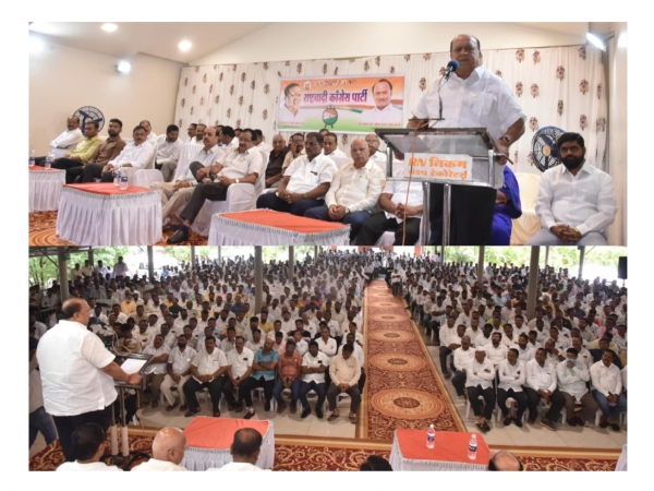 कागल मधील राष्ट्रवादीचा मेळावा