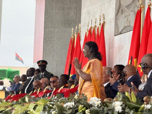 President attends Angola 50th Independence Day celebrations President attends Angola 50th Independence Day celebrations
