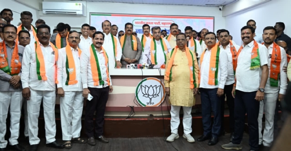 वसई-विरार, कल्याण-डोंबिवली येथील उबाठा, बविआ, मनसेचे कार्यकर्ते भाजपात