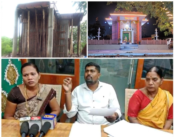 तळोजा नावडेतील शिव मंदिरावरून खळबळ — मंदिराच्या आडून गोरखधंद्यांचा आरोप! तळोजा नावडेतील शिव मंदिरावरून खळबळ — मंदिराच्या आडून गोरखधंद्यांचा आरोप!