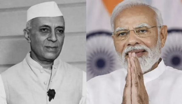 पंडित जवाहरलाल नेहरूंच्या १२५ व्या जयंतीनिमित्त पंतप्रधान मोदी आणि खरगे यांनी वाहिली श्रद्धांजली पंडित जवाहरलाल नेहरूंच्या १२५ व्या जयंतीनिमित्त पंतप्रधान मोदी आणि खरगे यांनी वाहिली श्रद्धांजली