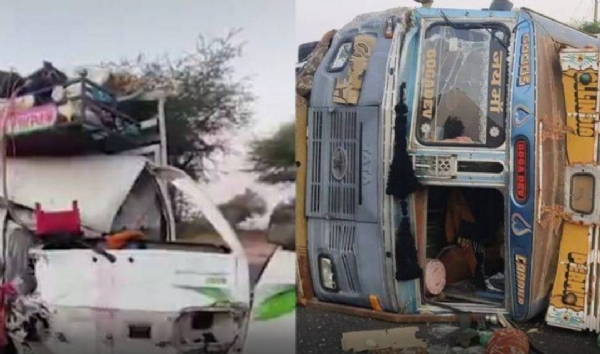 road accident on the Jodhpur road accident on the Jodhpur