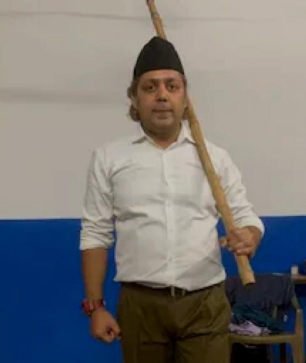 RSS worker, Naveen Arora RSS worker, Naveen Arora