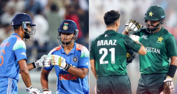 रायझिंग आशिया कपमध्ये भारतीय युवा संघाचा पाकिस्तानकडून पराभव रायझिंग आशिया कपमध्ये भारतीय युवा संघाचा पाकिस्तानकडून पराभव