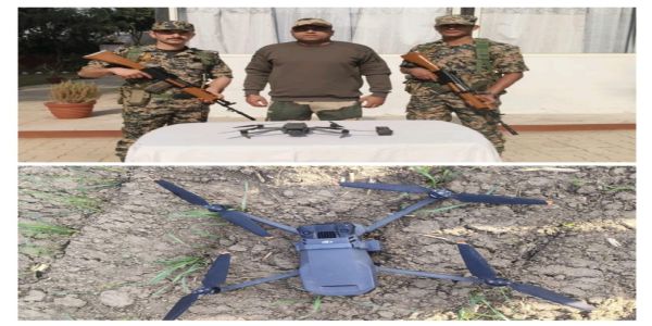 बीएसएफने भारत-पाक सीमा परिसरातून ड्रोन, हेरॉइन व दारूगोळा केला जप्त