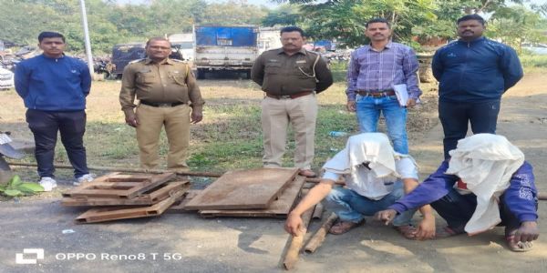 अमरावती : मोर्शीत लोखंडी साहित्य चोरी प्रकरणात दोन चोरटे अटक