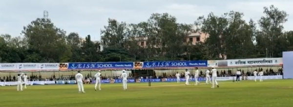 महाराष्ट्र वि  सौराष्ट्र रणजी  ट्रॉफी   सामना सुरू ,   सौराष्ट्र १ बाद ६१ महाराष्ट्र वि  सौराष्ट्र रणजी  ट्रॉफी   सामना सुरू ,   सौराष्ट्र १ बाद ६१