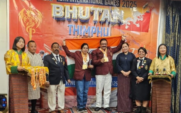 भारत खेल फौंडेशनच्या आंतरराष्ट्रीय स्पर्धेत विनोद व विभा चव्हाण यांचे दैदिप्यमान सुवर्णयश