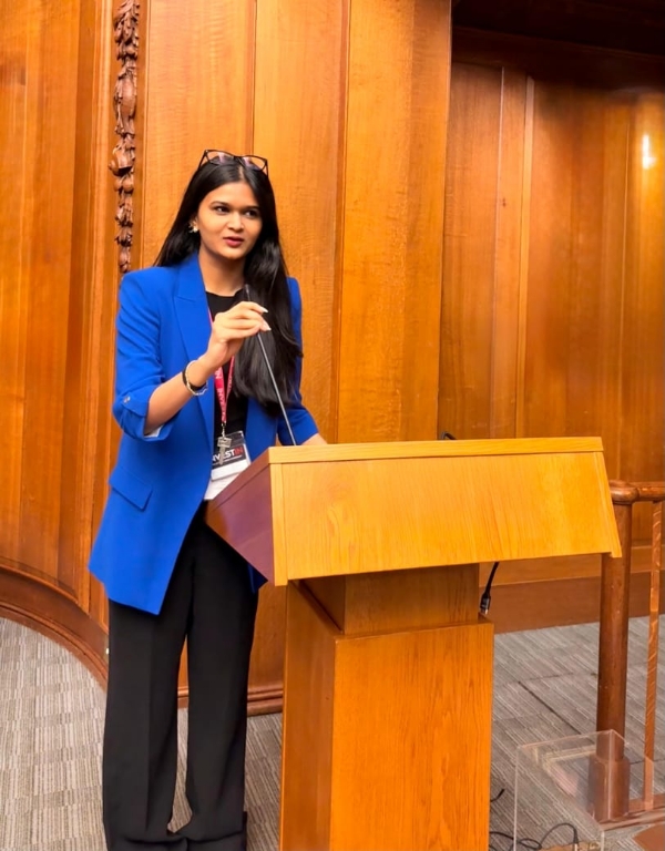 मुंबईतील इक्षु शिंदे यांचा ‘ग्लोबल फ्यूचर स्कॉलर आणि डिप्लोमॅट’ने सन्मान’ - अमेरिकेतील गॅरीबे इन्स्टिट्यूटतर्फे गौरव