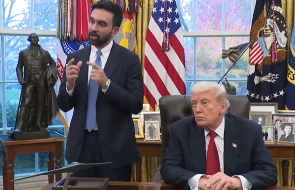 न्यूयॉर्कचे महापौर जोहरान ममदानी यांनी घेतली डोनाल्ड ट्रम्प यांची भेट