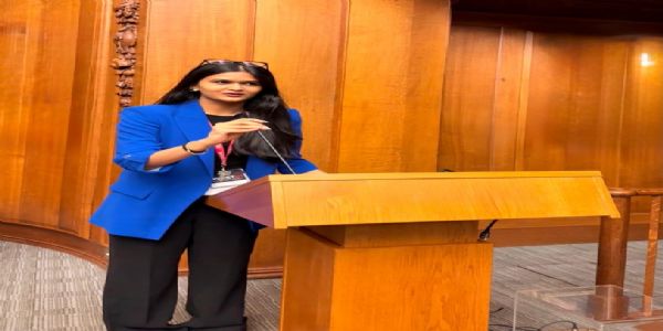 इक्षु शिंदे यांचा ‘ग्लोबल फ्यूचर स्कॉलर आणि डिप्लोमॅट’ने सन्मान