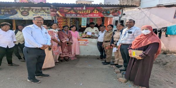 नांदेडमधील उमरी शहरात 20 तंबाखू विक्रेत्यांवर दंडात्मक कारवाई