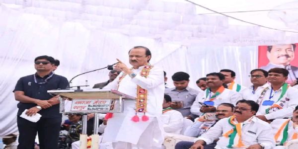 राष्ट्रवादीचे उमेदवार निवडून आल्यास ५ वर्ष निधीची कधीच कमतरता पडू देणार नाही - उपमुख्यमंत्री पवार