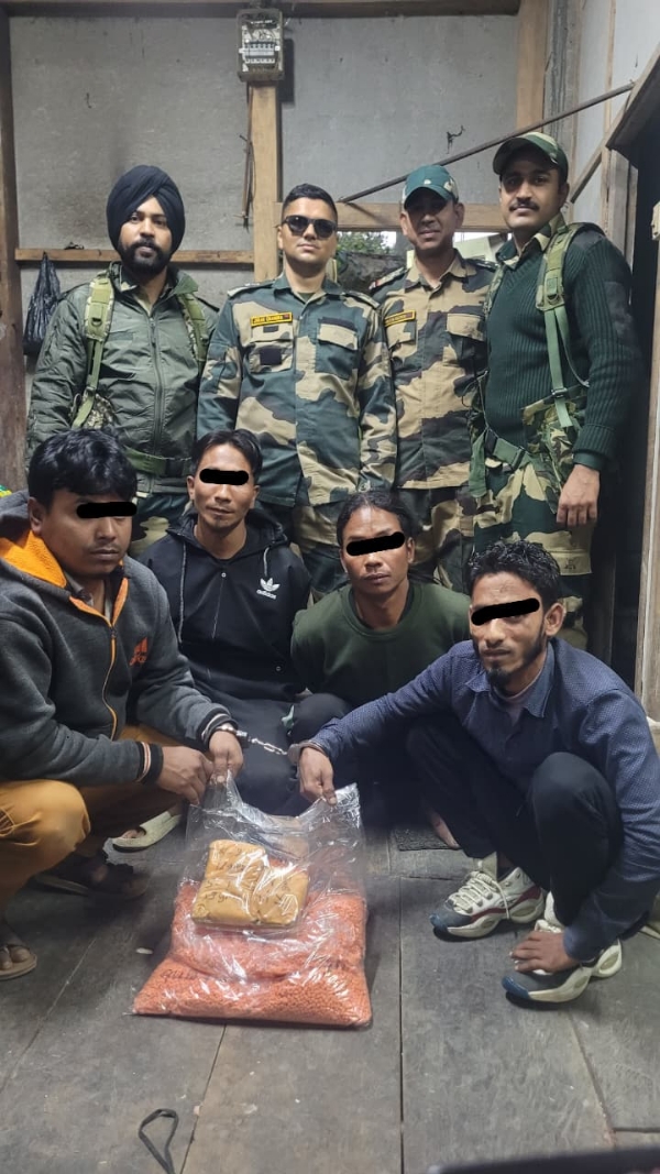 BSF in Mizoram - Narcotics Department