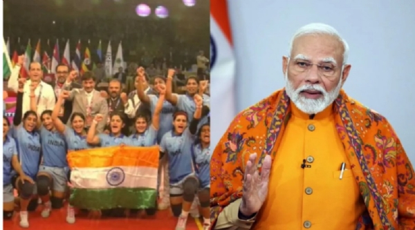 विश्वविजेत्या महिला कबड्डी संघाचे पंतप्रधान मोदी आणि गृहमंत्री अमित शहांनी केले अभिनंदन
